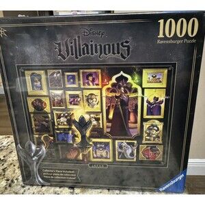 Disney Villainous Jafar - Ravensburger 1000 Pc Jigsaw Puzzle 27"x20" New Sealed
